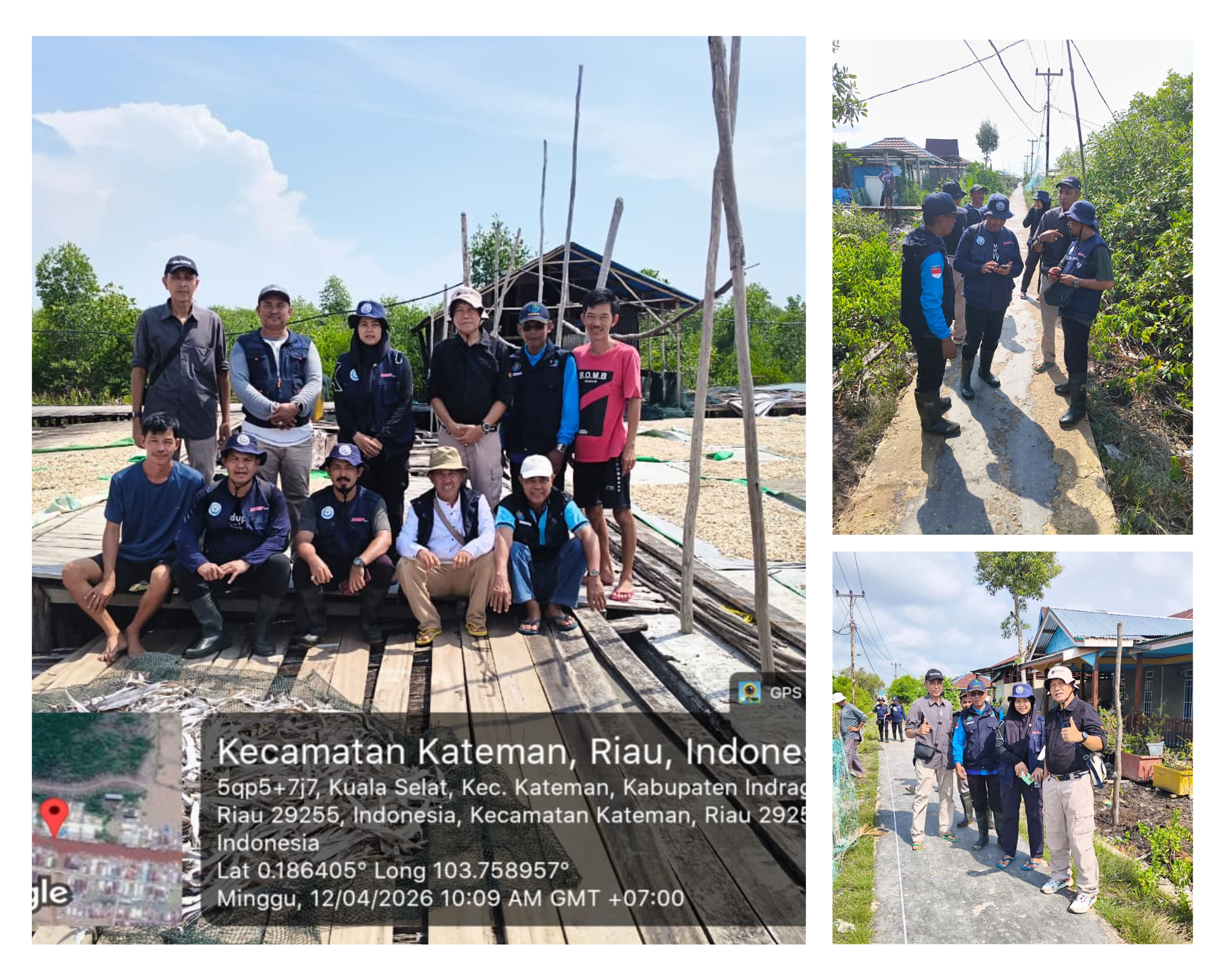 Tim KKP RI Lakukan Verifikasi Lapangan di Desa Kuala Selat, Tinjau Kelayakan Usulan Kampung Nelayan Merah Putih